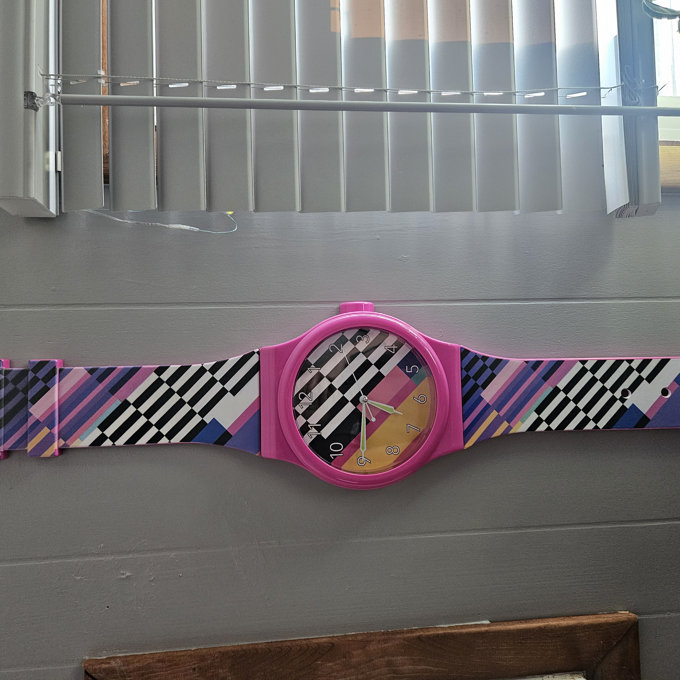 Isabelle & Max™ Wrist Watch Wall Clock in Multi-Color & Reviews